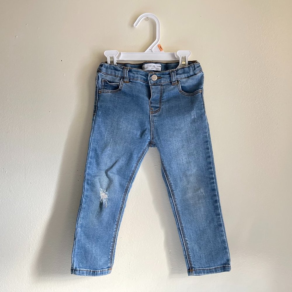 Zara Toddler girl Stretch Skinny Jeans 2-3yrs
